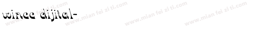 wincc dijital字体转换